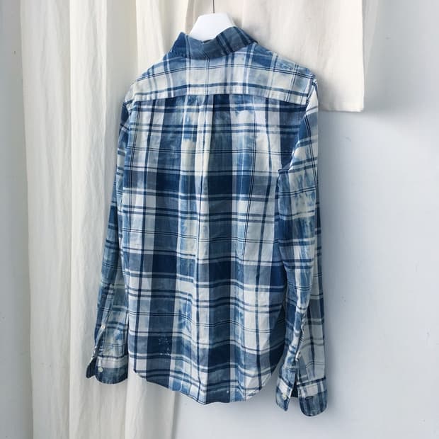 Polo Ralph Lauren  Dyed Blue Check Shirt