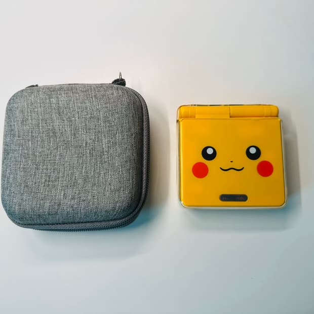 닌텐도 GBA SP 게임보이 어드밴스 피카츄 하우징 백라이트에디션 판매