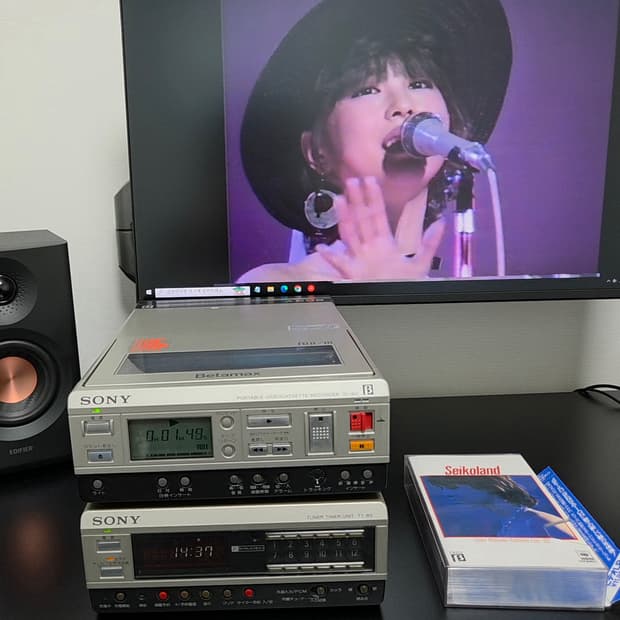 소니 베타맥스 비디오 테이프 레코더 Sl-B5