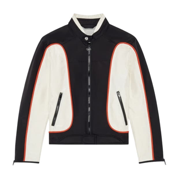 디젤 Jー블링크 나일론 바이커자켓 L