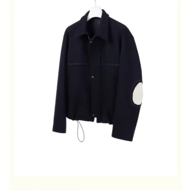 타이핑미스테이크 울 블루종 