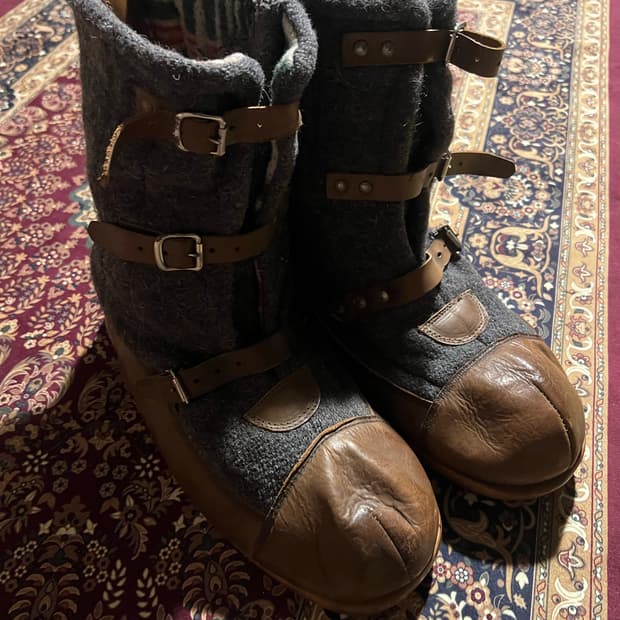 스웨덴군 극한 방한 오버부츠