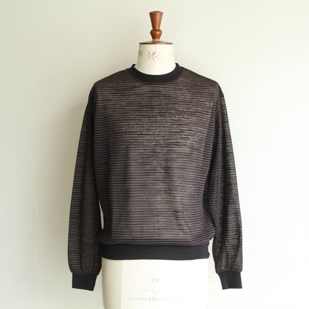 마티앤선즈 26ss L/S Border Slub tee 2size