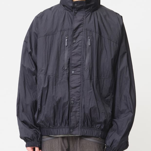 Terra Nylon Blouson charcoal
