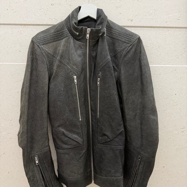 릭오웬스 카고 레더 램스킨 자켓 48