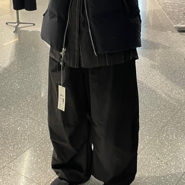 아모멘토 코튼 나일론 퍼티그팬츠 L사이즈