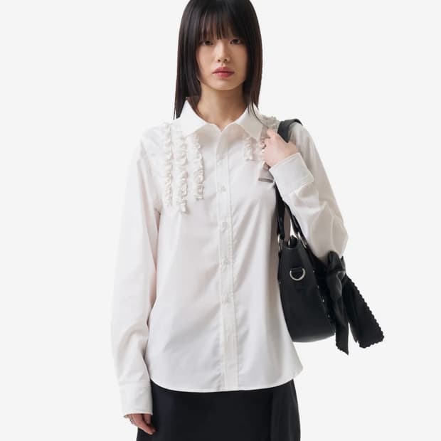 [새상품] Frilled Shirts