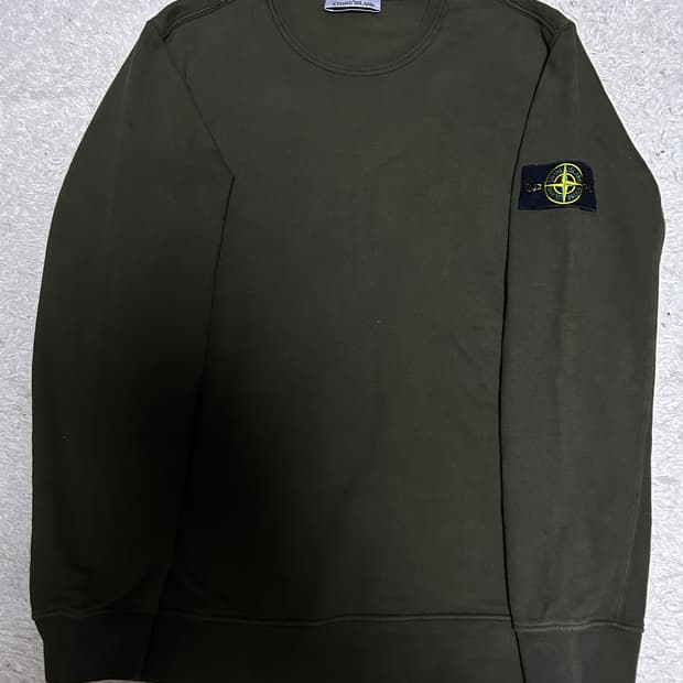 [XLsize] 스톤아일랜드 맨투맨 카키