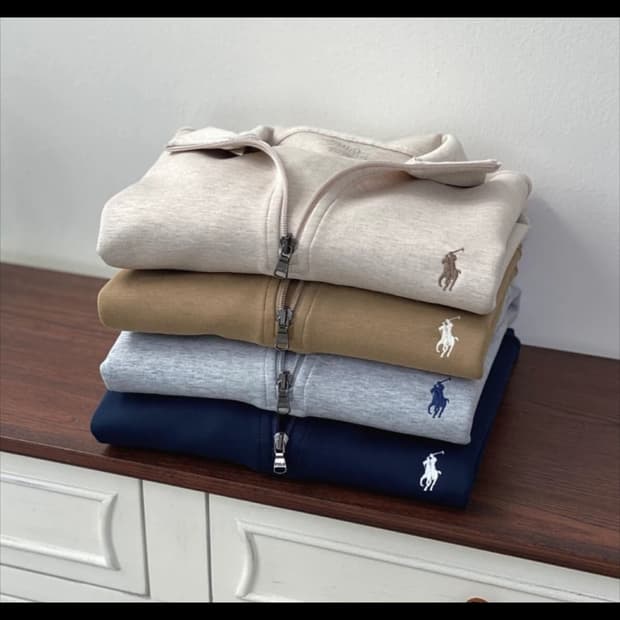 새상품/정품) 폴로 면 반집업 6가지 컬러/남녀공용 XS,S,M,L,XL