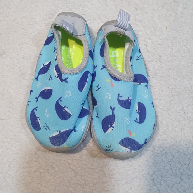 아쿠아슈즈 유아용 돌고래 아쿠아 덧신 140사이즈