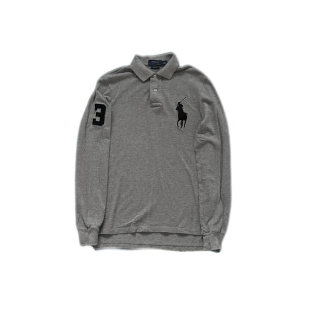 🩶폴로 랄프로렌 빅포니 카라 롤슬리브🩶