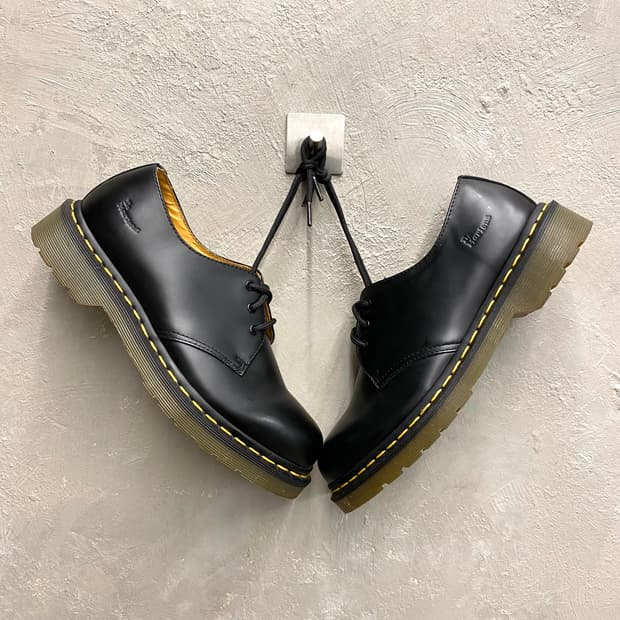 [240] Dr.Martens 1461 스무스 블랙 더비슈즈