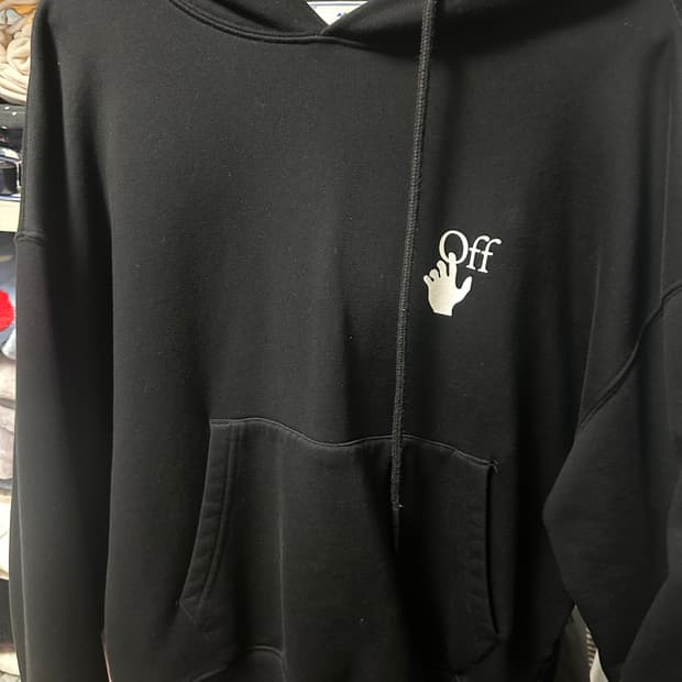 오프화이트 후드티