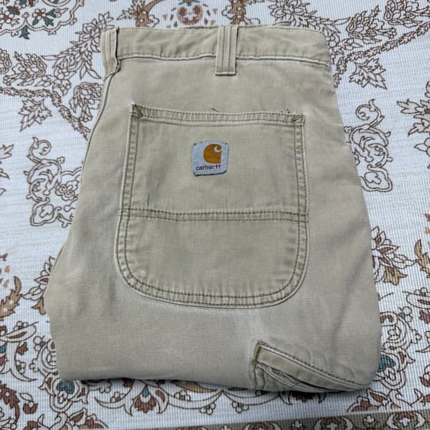 Carhartt칼하트 카펜터 팬츠 카키 32*32
