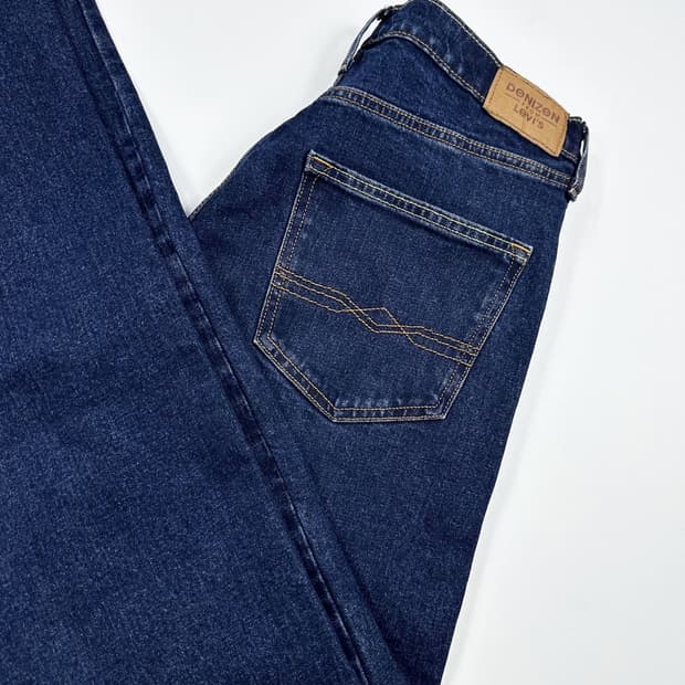 리바이스 데니즌 오리지널 레귤러 데님 팬츠 (32인치)