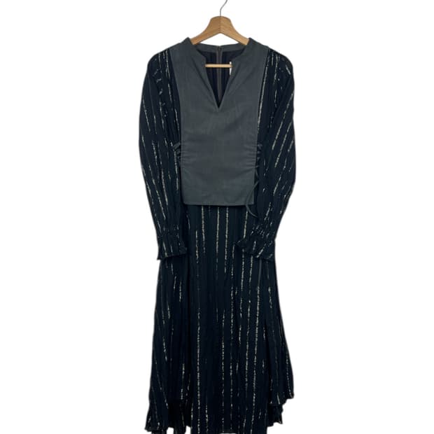 AMERI 뷔스티에 레이어드 스트링 원피스 S