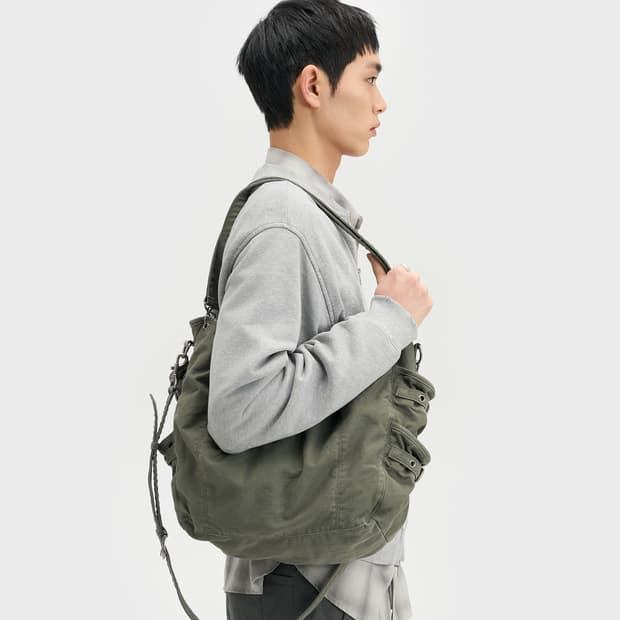 벨리에 달스톤 슬링백 - 워시드 카키