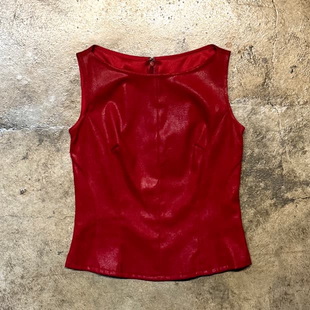 44-55 ) Japanese Vintage Paneled Tank