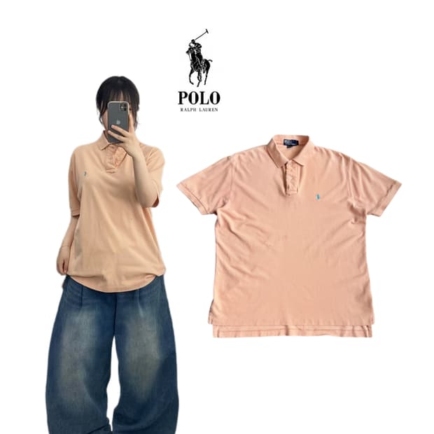 폴로 포니 PK 카라 반팔 티셔츠 