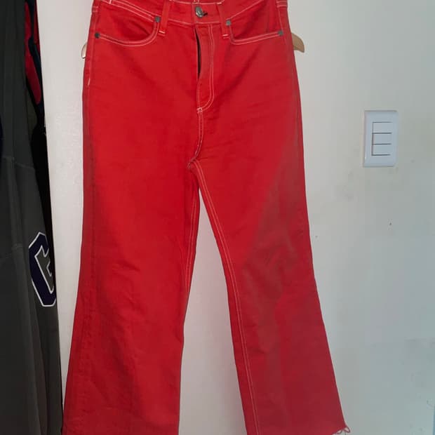 Rag&Bone Red Semi-Bootscut Jeans