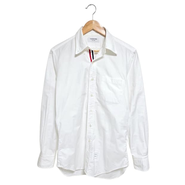 톰브라운 히든삼선 옥스포드 셔츠