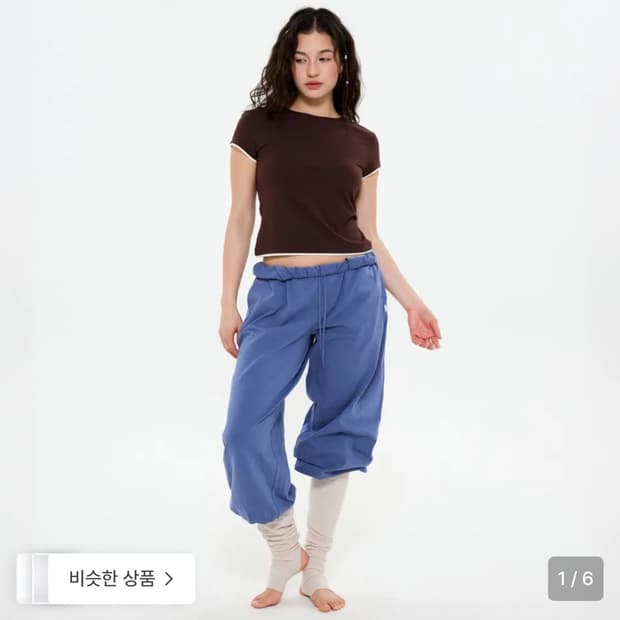 지노키오 All day 조거팬츠 블루