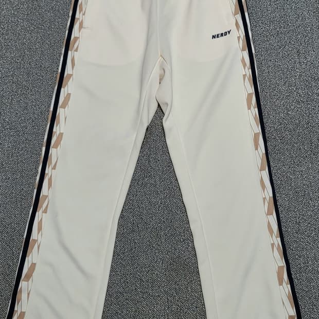 널디 Symbol 패턴 트랙 팬츠 크림 M