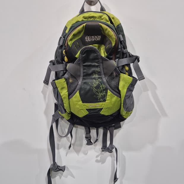 코오롱스포츠 등산 배낭20L (그린/그레이)