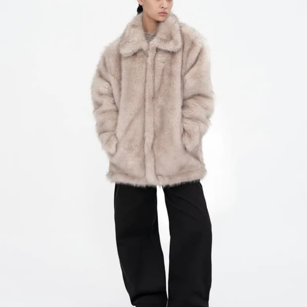 밀로우먼 퍼자켓 s