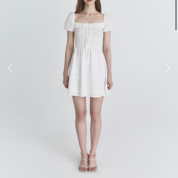 낫유어로즈 Rosie puff dress 로지퍼프원피스 