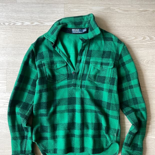 랄프로렌 플리스 셔츠 풀오버