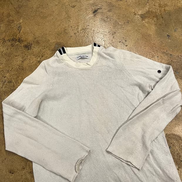 [정품/95] 스톤아일랜드 니트 롱슬리브 b18