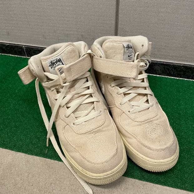 스투시 에어포스 미드 파슬