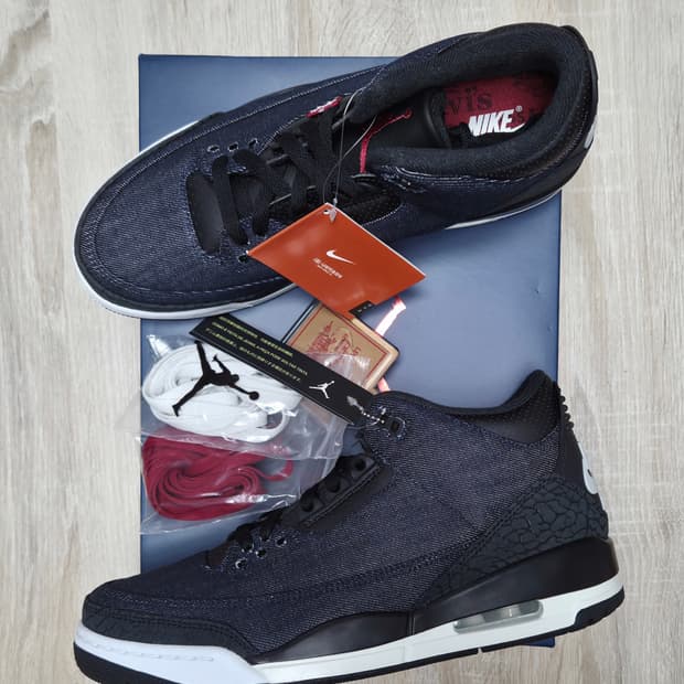 [275]조던3 리바이스 인디고 짐레드