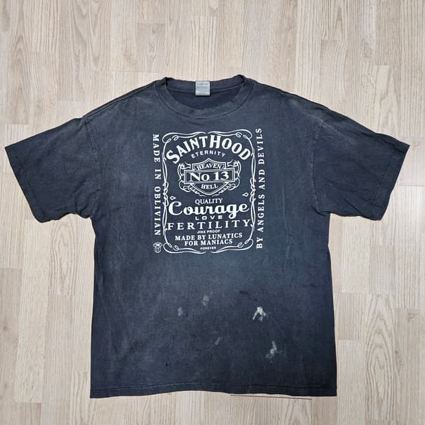 세인트미카엘 x 네이버후드 티셔츠