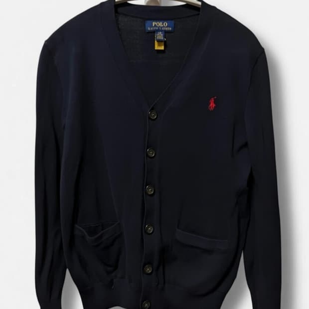 폴로 랄프로렌 가디건 네이비 L