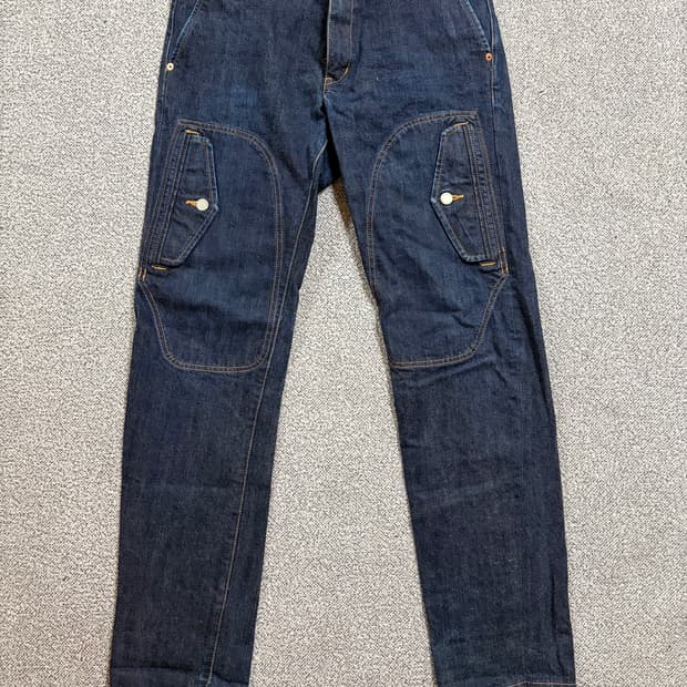 꼼데가르송 옴므 04aw 포켓 데님 팬츠