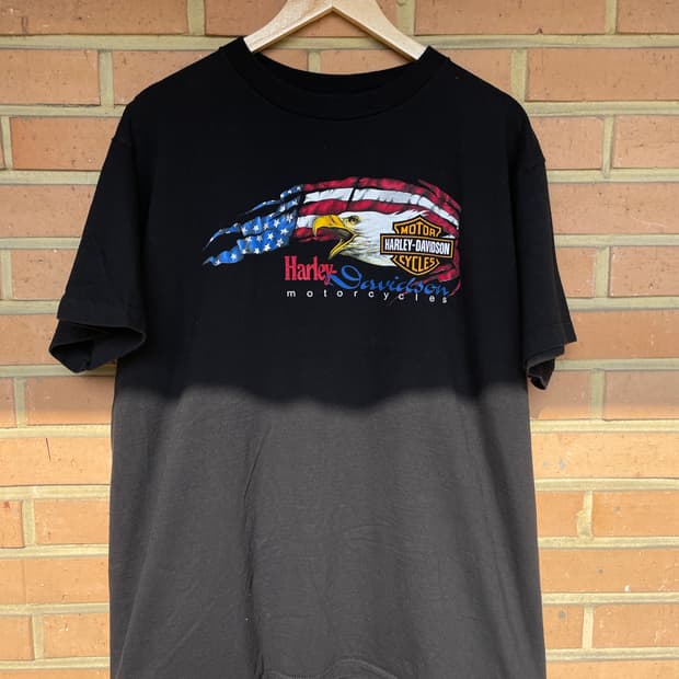 [XL] 00s made USA 할리데이비슨 숏 슬리브 반팔 티셔츠