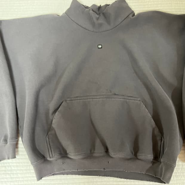 이지 갭 하이 넥 스웨터 다크 그레이 xs