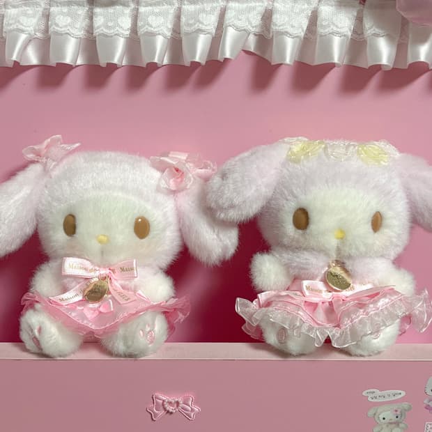 최저가/레어템) 산리오 메종드플뢰르 마이멜로디 마스코트 2종 일괄