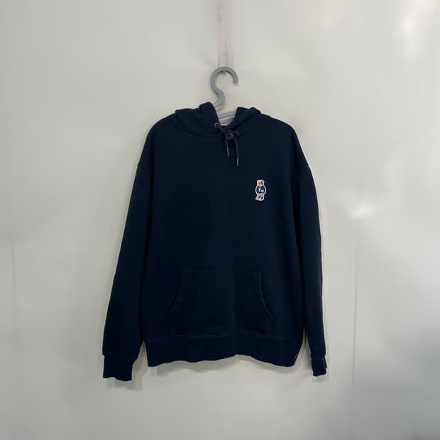 예일 남성 약기모 후드티 M 네이비