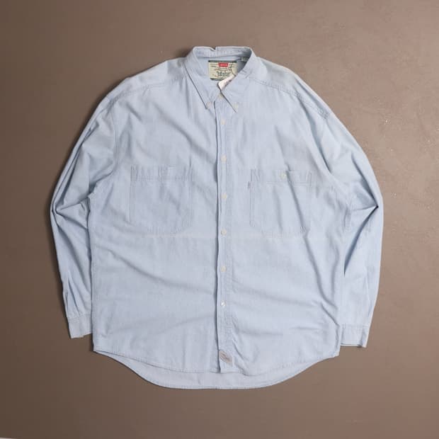 90's 리바이스 화이트탭 데님셔츠 A1712