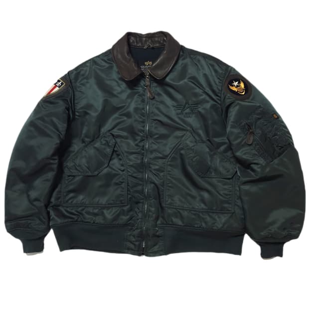 알파인더스트리 USA 02s 아카이브 플라이트 자켓