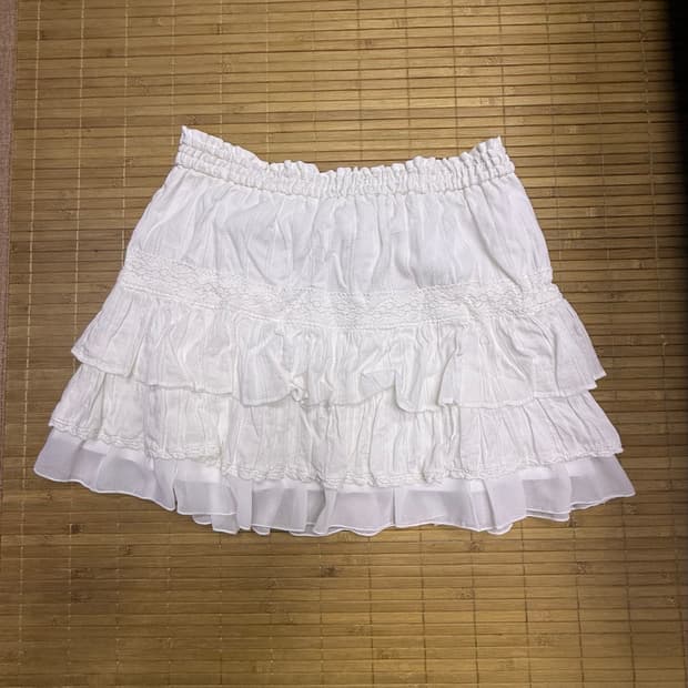 빈티지 레이어드 치마