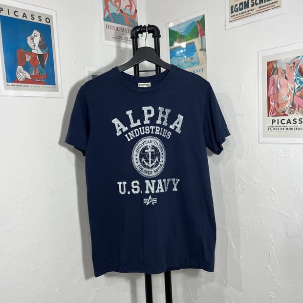 알파인더스트리 프린팅 반팔티