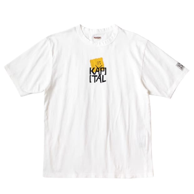 미개봉 새상품 [L] 캐피탈 20 텐지쿠 루키 크루 티셔츠 패키쉬 캡 