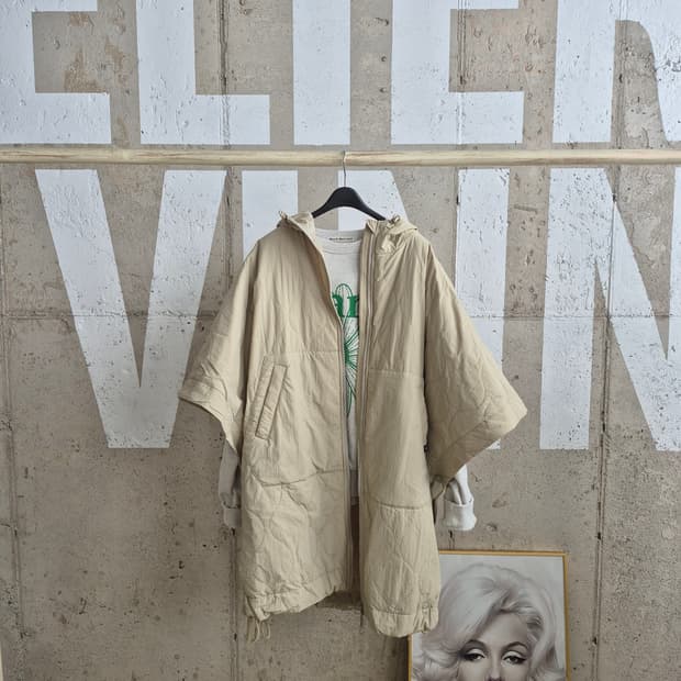 연휴만특가)젝시믹시 오버핏 퀄팅 후드자켓