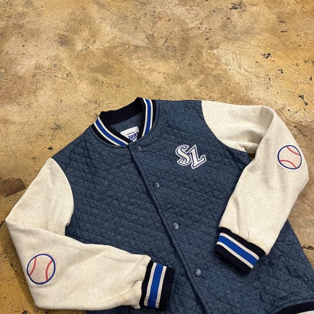 [정품/13호] 삼성 라이온즈 주니어 퀼팅 야구점퍼 b10