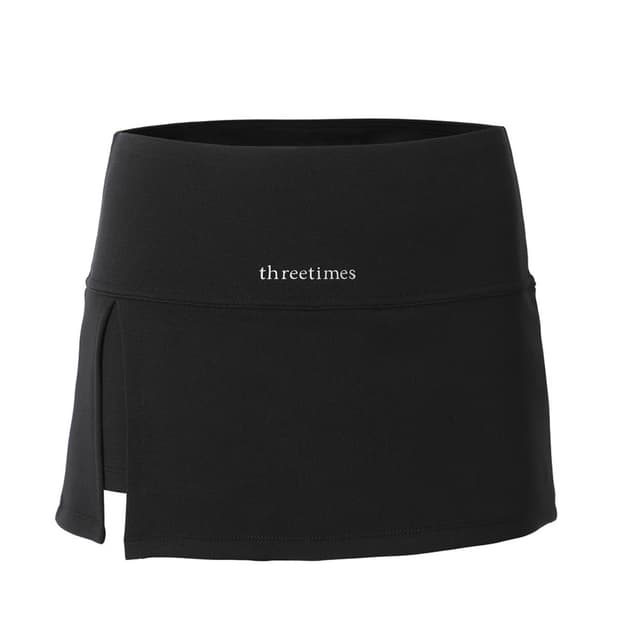 쓰리타임즈 슬릿스커트 m
