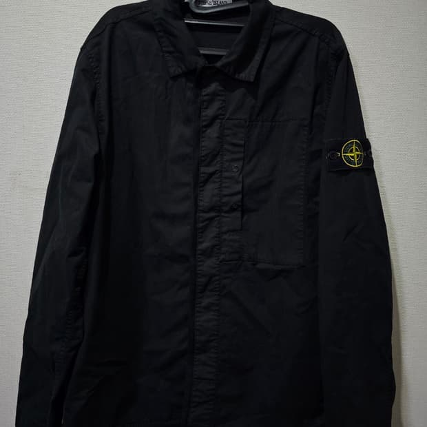 정품 25SS 스톤아일랜드 수피마 코튼 오버셔츠 95 / M